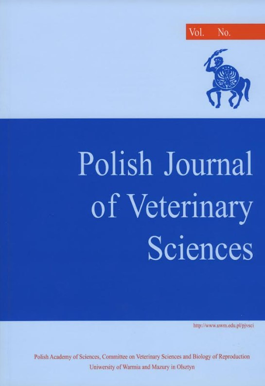 Polish Journal  of Veterinary Sciences
